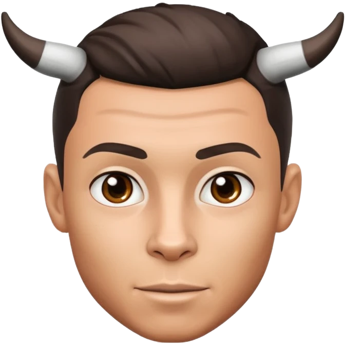 Cristiano Ronaldo qui ressemble à une chèvre  emoji