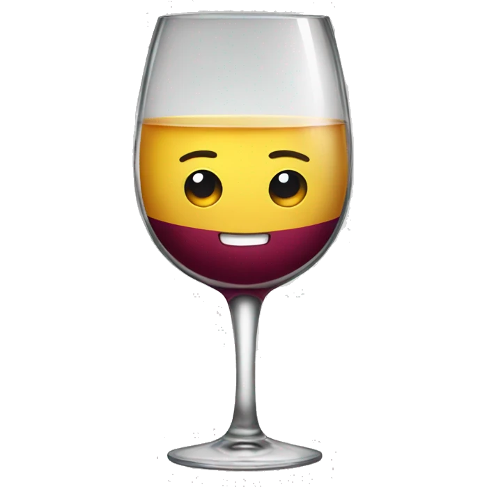 Wineglass emoji