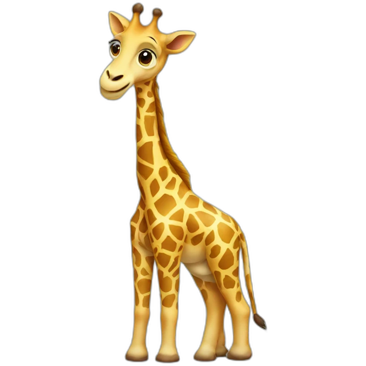 girafe with ruler emoji
