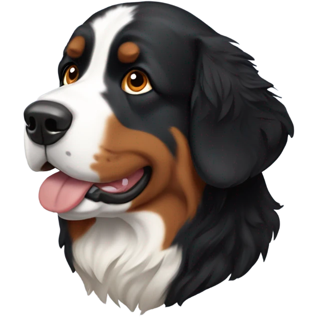 Bernese mountain dog  emoji