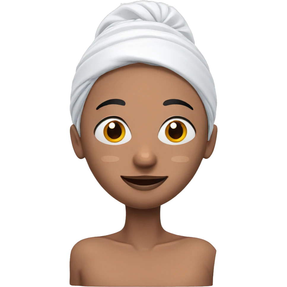 smiling dark-skinned male portrait emoji