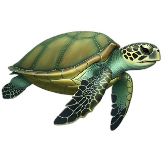 Sea turtle emoji