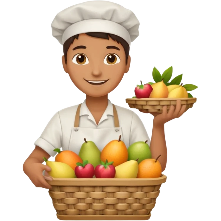 fruit cart vendor emoji