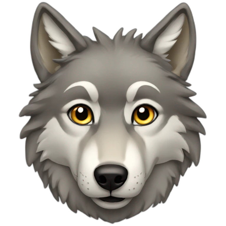 wolf emoji