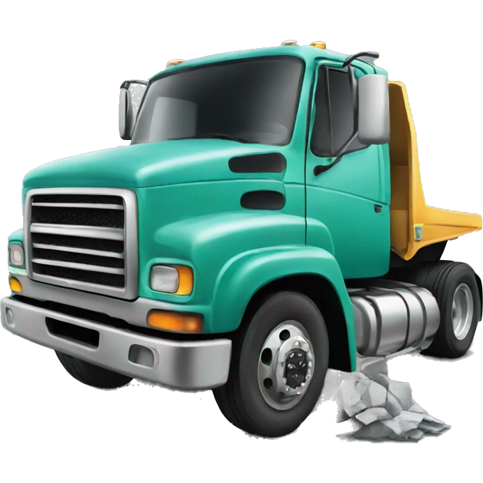 broken down truck emoji