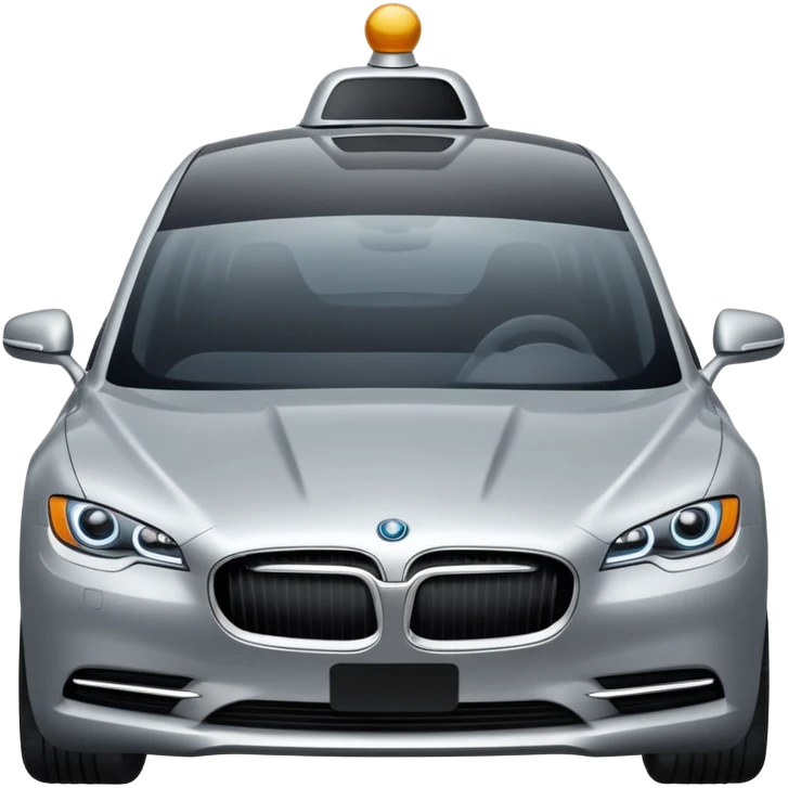 long big luxury self driving car emoji