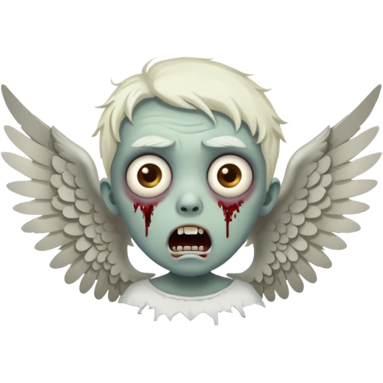 suprised zombieangle emoji