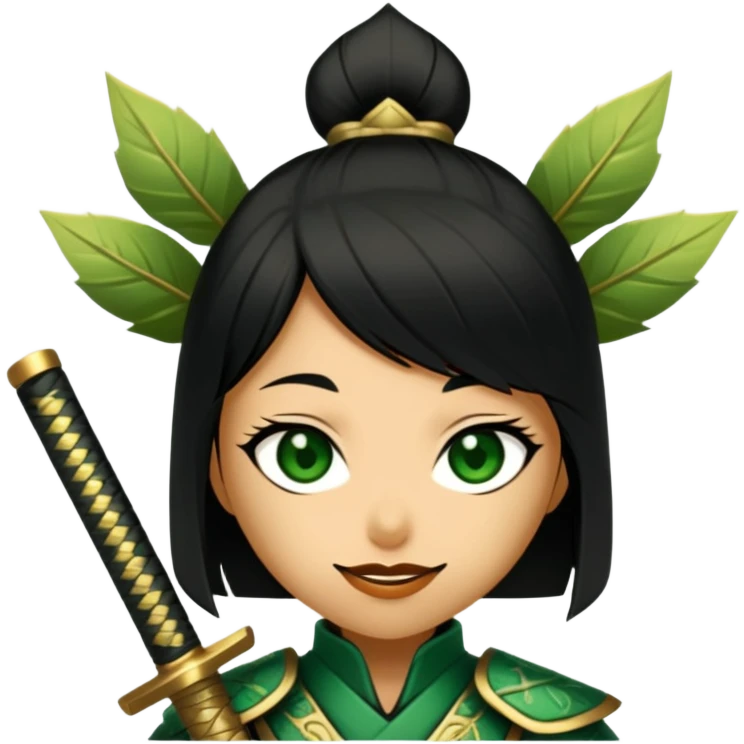 Emerald Samurai emoji