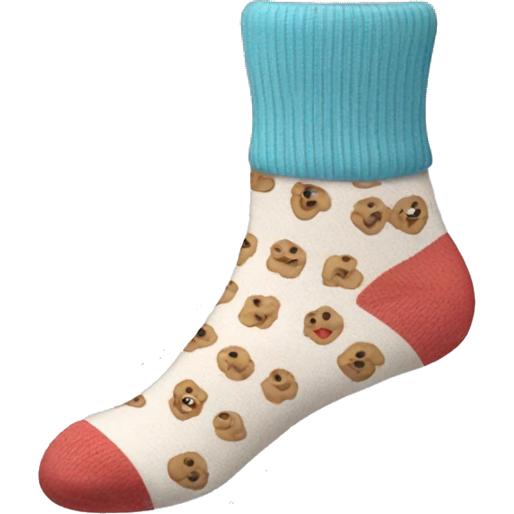 Very Short Socks-Footies emoji
