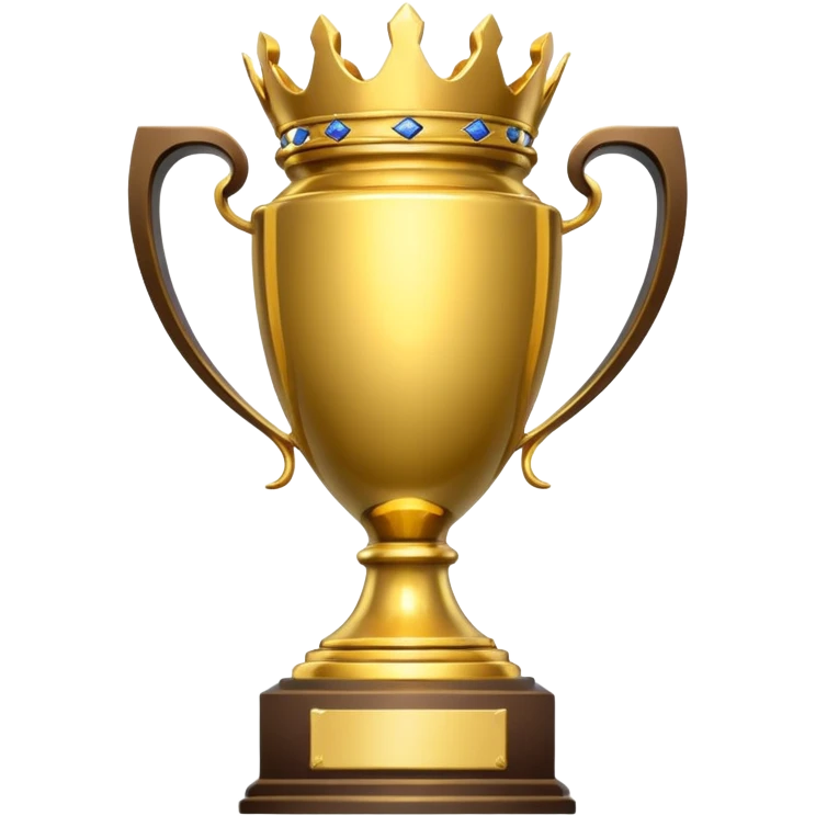 premier league trophy emoji