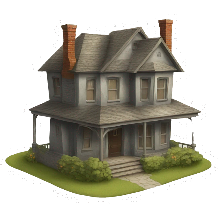 old house emoji