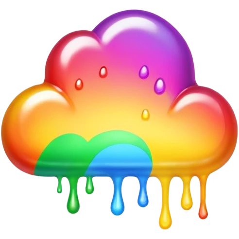rainbow puke emoji emoji