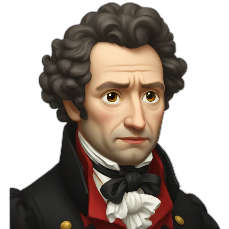 pushkin is crying emoji