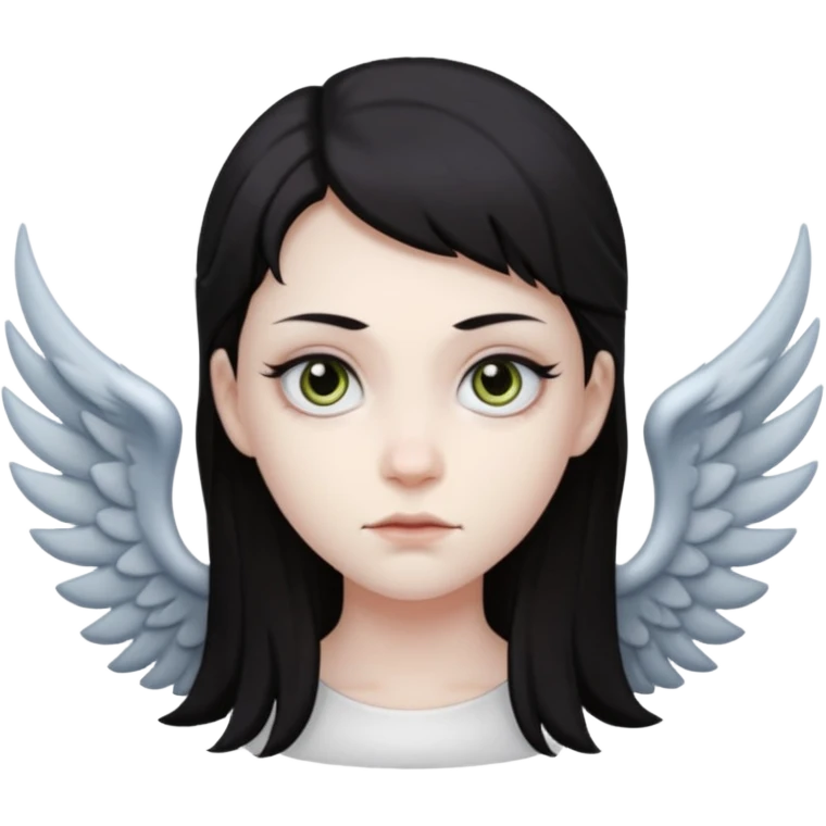 Meio anjo meio demonio emoji