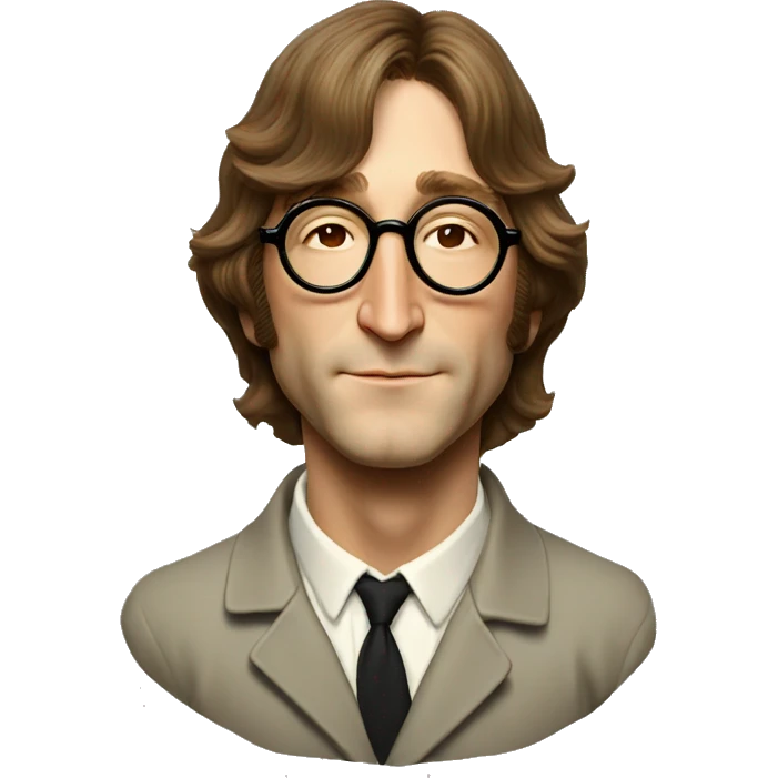john lennon 1960 emoji