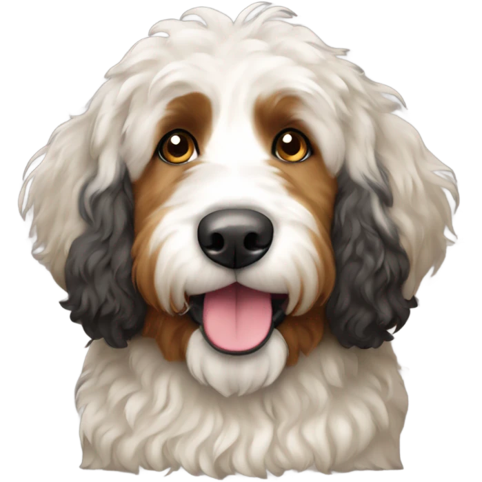 Bernedoodle emoji