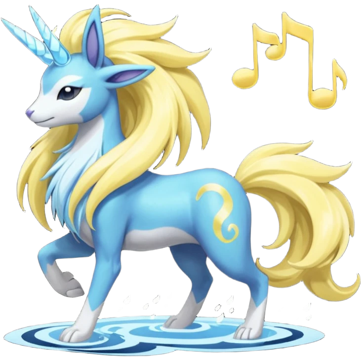 Manectric-Suicune-Meloetta-fusion-hybrid-creature  emoji