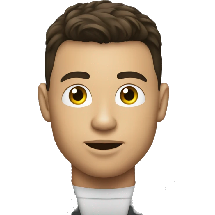 Ronaldo dans une voiture emoji