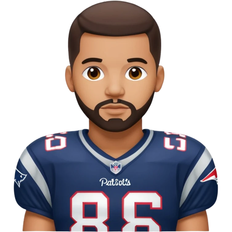 Drake Lee Maye in patriots uniform emoji