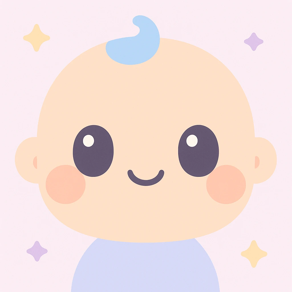 baby face, kawaii style emoji