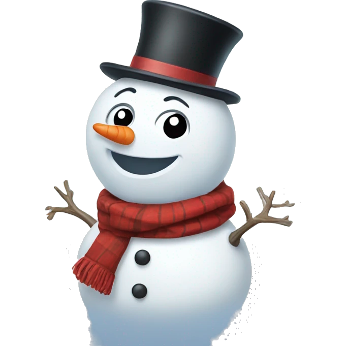 Snowman emoji