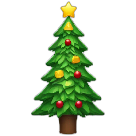 PlayStation Christmas tree emoji