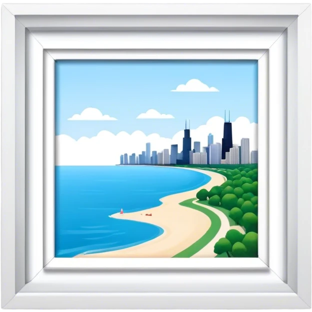 Chicago Lake Michigan emoji