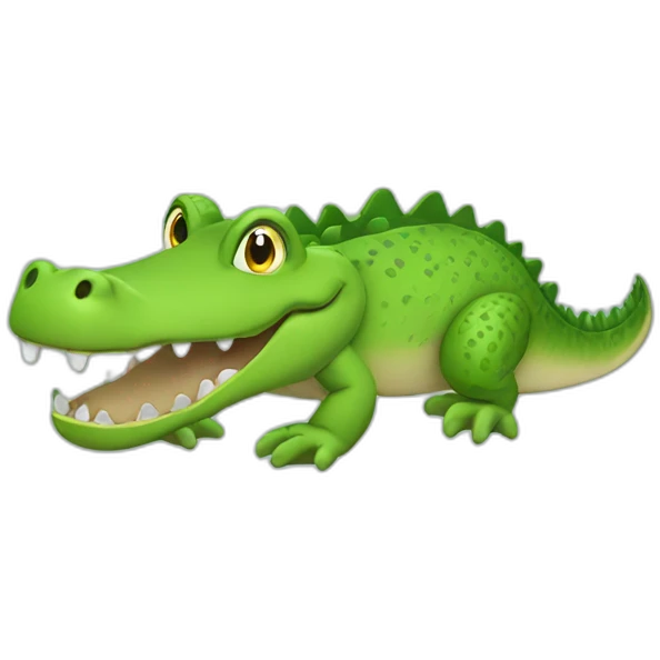 Croc with leg  emoji
