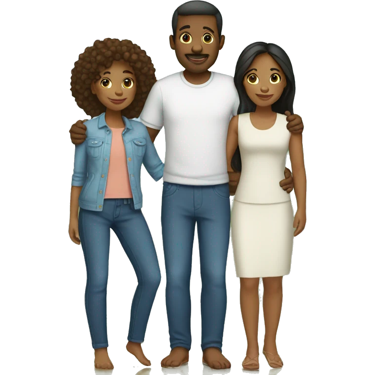 interracial family emoji