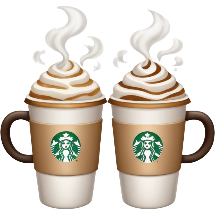 make a couple star bucks emojis emoji