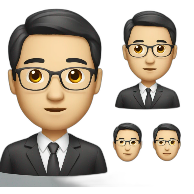 CHINA BUSINESSMAN emoji