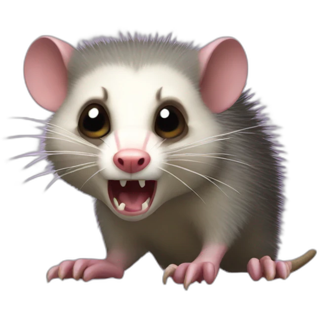 opossum angry emoji