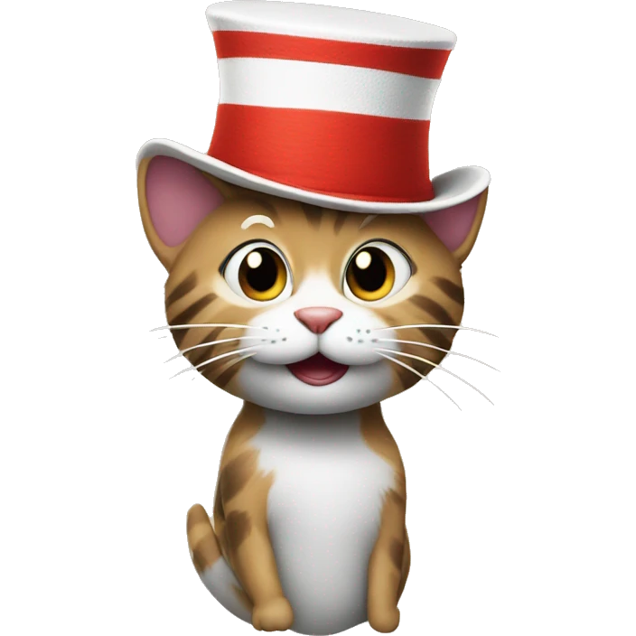 Cat in the hat emoji
