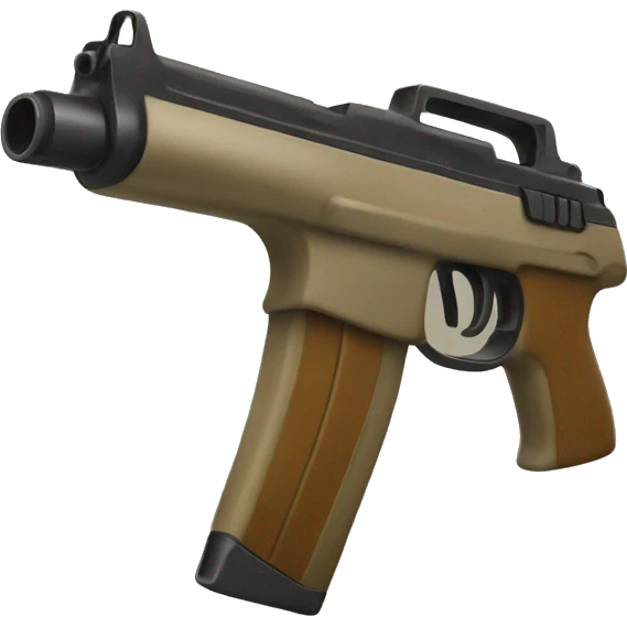 Khaki gun emoji