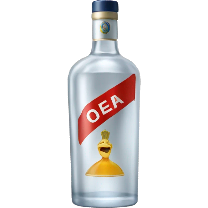 Russian vodka emoji
