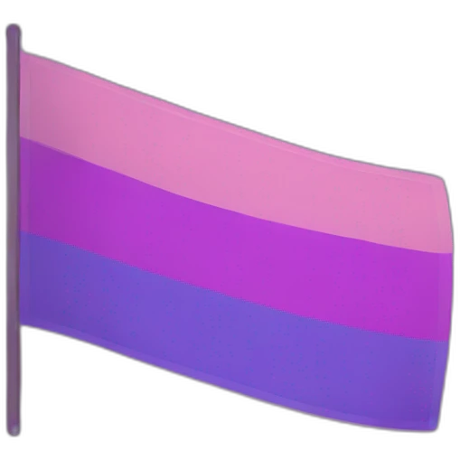 Bi flag emoji