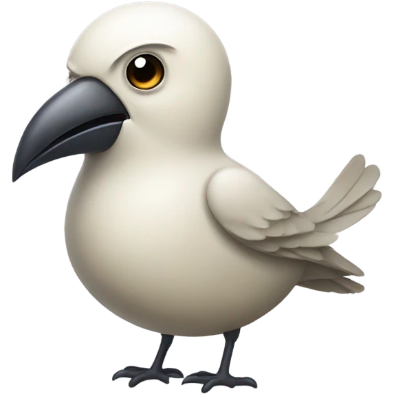 Beak winking eye emoji