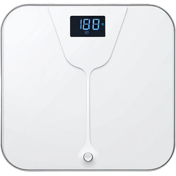 minimalist modern bathroom scale emoji