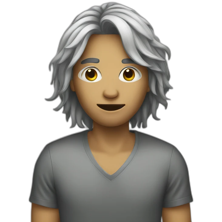Blind hair emoji