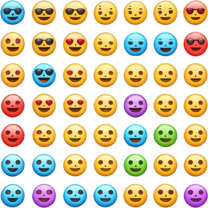 Non-obvious emoji for advertising emoji