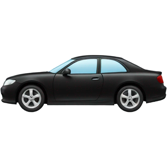 Black car glass emoji