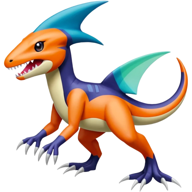 Meloetta-Garchomp-Pokémon-Fakémon-fusion-hybrid-creature emoji
