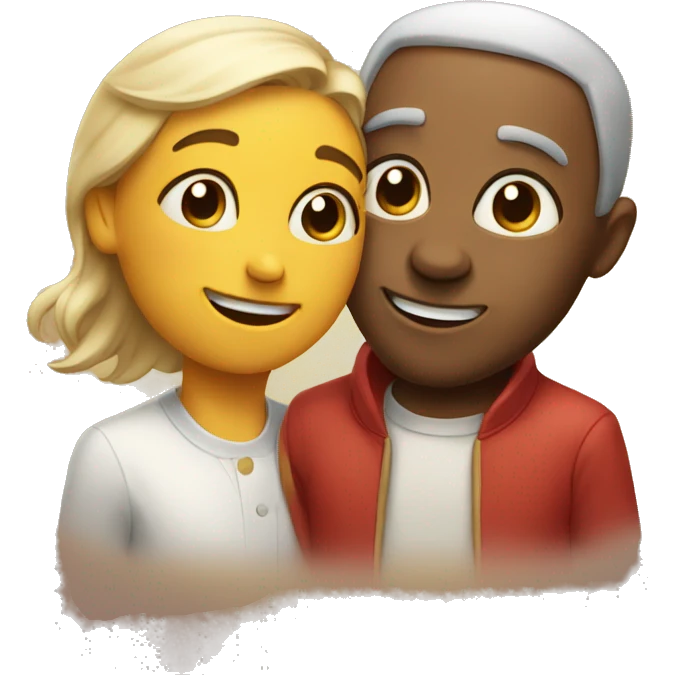 Happy and loving but sad  emoji