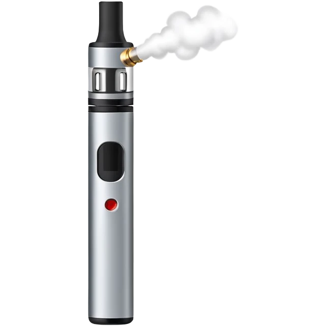 A vape  emoji
