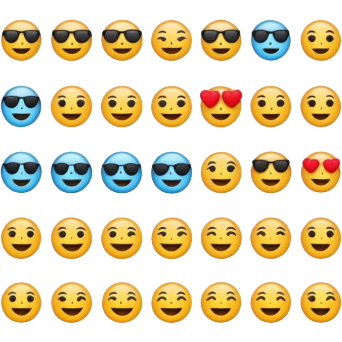 Crea emojis como está imágen  emoji