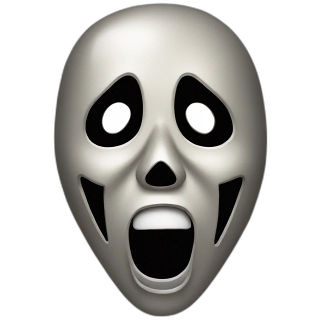 Mask movie Scream emoji