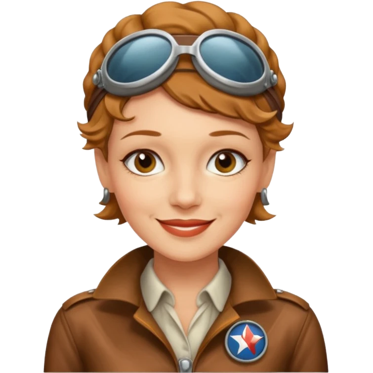Amelia Earhart emoji