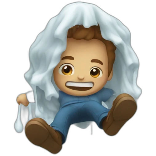 falling-down emoji