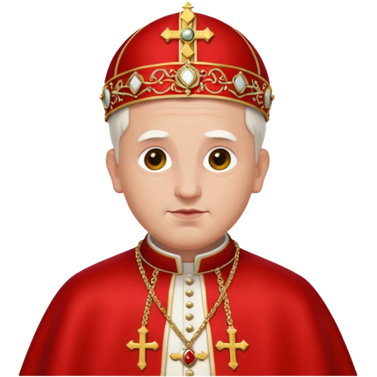 Pope Leo with Mozetta emoji