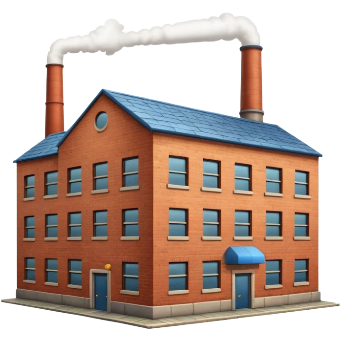 здание фабрика  emoji